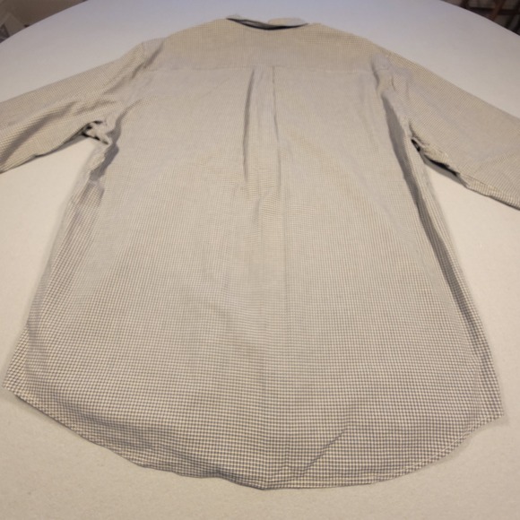 Y2K Abercrombie & Fitch Men's Shirt Size XL Houndstooth Check Vintage 2000s - Picture 6 of 9